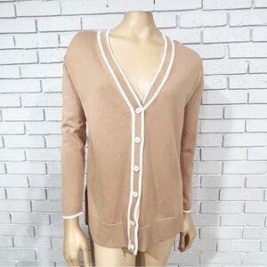 Talbots Women's‎ Tan Cardigan Sweater